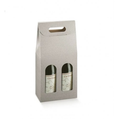 Giftbox 2 flessen met luikjes