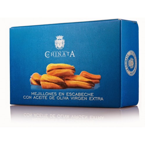 Gemarineerde mosseltjes in olijfolie 120g