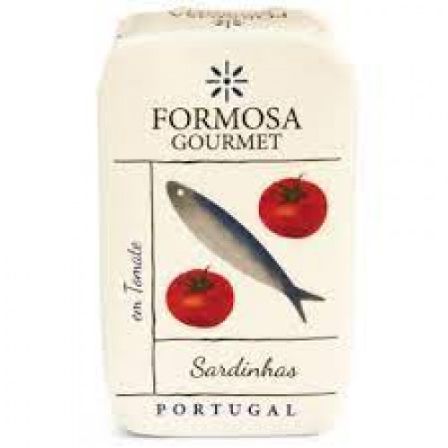 Sardines in olijfolie met tomaat 110g